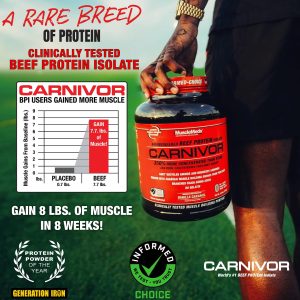 Musclemeds Carnivor Protein 4 Lbs