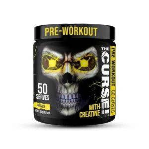 JNX Sports The Curse Pre Workout 50 Servings – Energy, Focus & Performance Booster