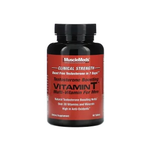 MuscleMeds Vitamin T Multivitamin & Test Booster (90 Tablets)