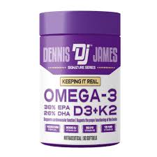 Dennis James Signature Series Omega-3 D3 + K2 (90 Softgels)